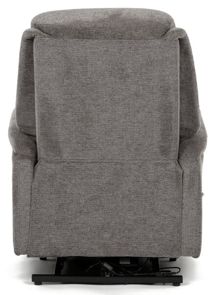 Polohovacie kreslo sivé, elektrické TV-Q8575 GREY2