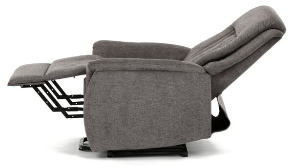 Polohovacie kreslo sivé, elektrické TV-Q8575 GREY2