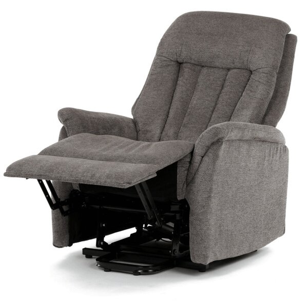 Polohovacie kreslo sivé, elektrické TV-Q8575 GREY2