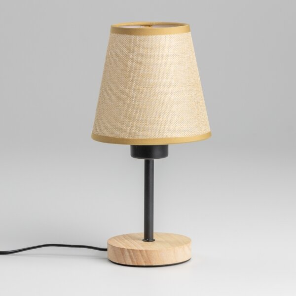 Brilagi - Stolná lampa NUBILA WOOD 1xE27/25W/230V dub/svetlohnedá