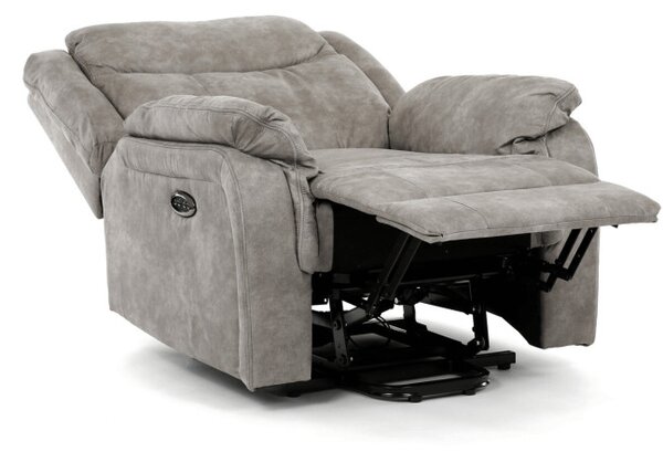 Polohovacie kreslo sivé, elektrické TV-Q8668 GREY3