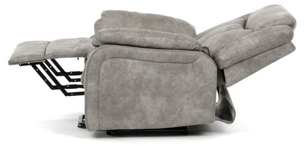 Polohovacie kreslo sivé, elektrické TV-Q8668 GREY3