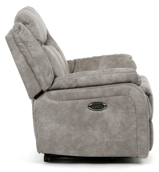 Polohovacie kreslo sivé, elektrické TV-Q8668 GREY3