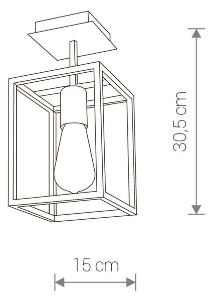 Svietidlo Nowodvorski CRATE I 9045