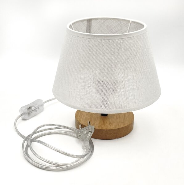 Brilagi - LED Stolná lampa ANTHONY 1xE14/40W/230V dub/biela