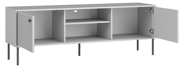 KONDELA TV stolík, 2D, sivá ARIS