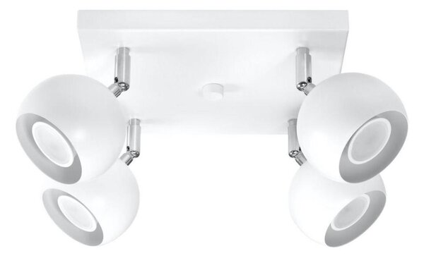 Sollux SL.0440 - Stropné bodové svietidlo OCULARE 4xGU10/10W/230V