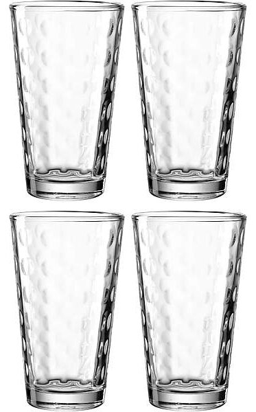 Leonardo poháre Optic 540 ml 4 ks