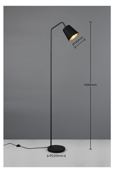 Trio Reality TR41721032 stojacia lampa BUDDY E27