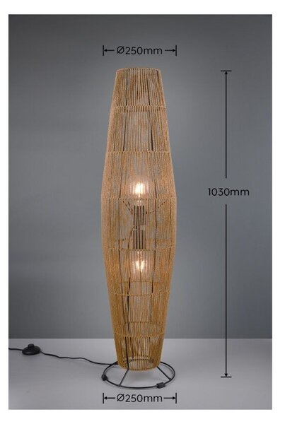 Trio Reality TR41102026 stojacia lampa MIKI E27