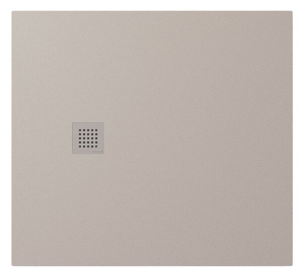 Polysan Polysan, TRENECA sprchová vanička z liateho mramoru s možnosťou úpravy rozmeru 110x100cm, béžová matná, 84312.81