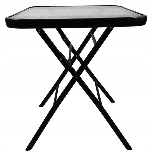 Dekorstudio Záhradný skladací stolík TASOS štvorcový - 60 cm