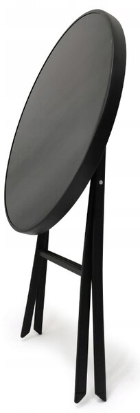 Dekorstudio Záhradný skladací stolík TASOS okrúhly - 60 cm