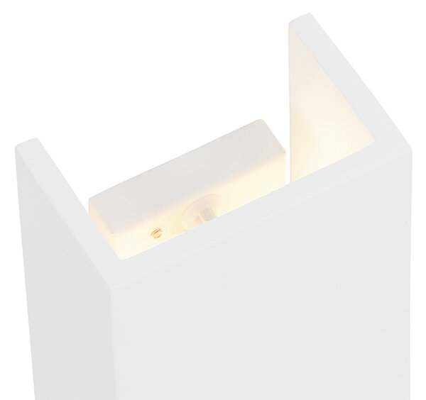 Moderná nástenná lampa biela - Colja Novo
