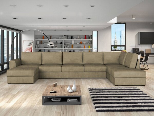 Mirjan24 Sedacia súprava Szafran Large, Dostupné poťahy: Nazar 225.02, Strana: Pravá - U 5903211470929