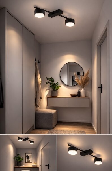 Brilagi - LED bodové svietidlo MONO 2xGX53/13W/230V čierna