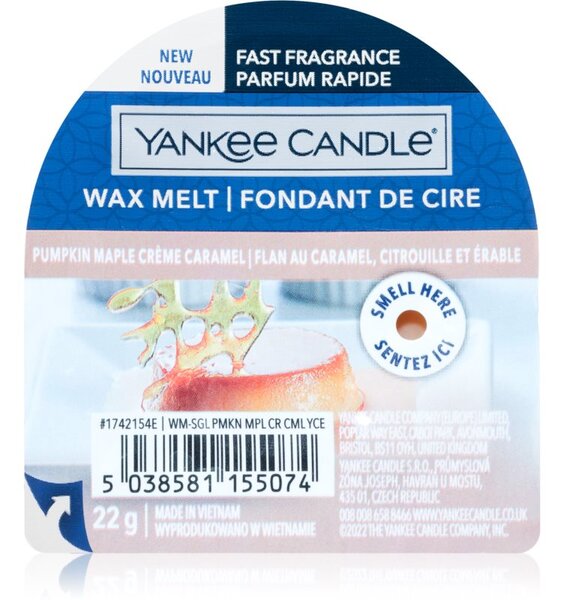 Yankee Candle Pumpkin Maple Crème Caramel vosk do aromalampy Signature 22 g