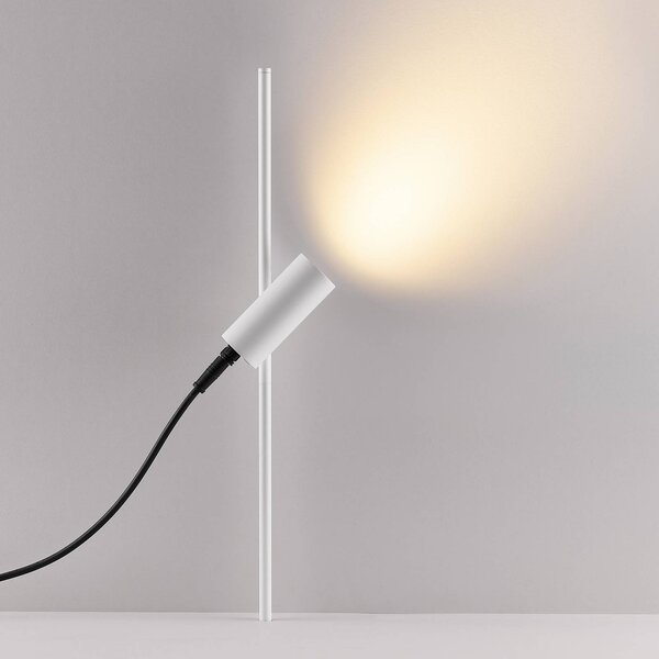 Molto Luce Sada LED svietidiel s kolíkom do zeme CHOPA II, biela, IP65, kov, Biela / opálová, Hliník, Moderný, Vonkajše bodové svietidlo / bodateľné do zeme