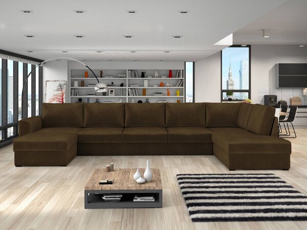 Mirjan24 Sedacia súprava Szafran Large, Dostupné poťahy: Wave 09, Strana: Pravá - U 5903211368806