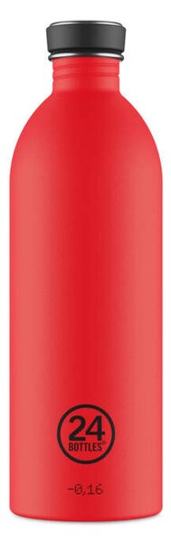 24Bottles Fľaša na vodu Urban 1l, hot red