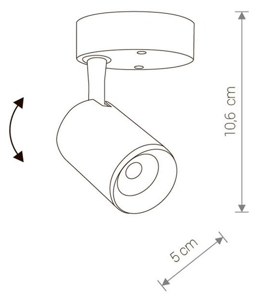 Svietidlo Nowodvorski IRIS LED WHITE 8993