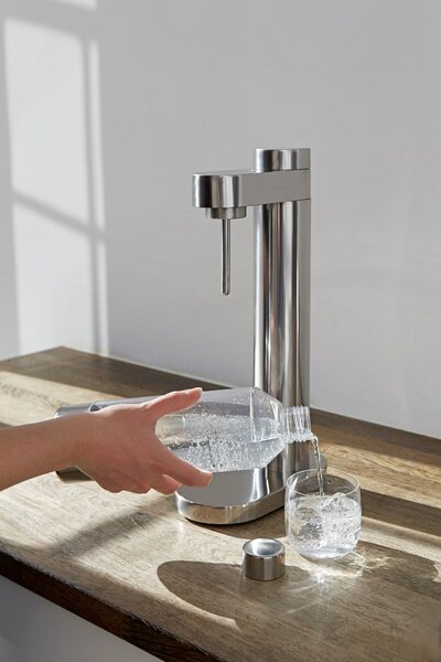 Výrobník perlivej vody Brus Stelton Steel