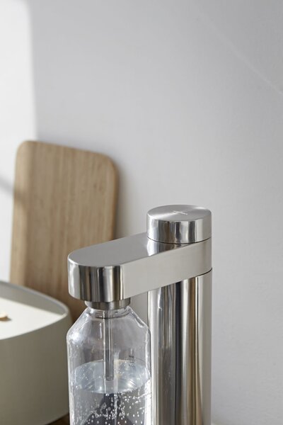 Výrobník perlivej vody Brus Stelton Steel