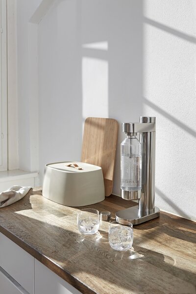 Výrobník perlivej vody Brus Stelton Steel