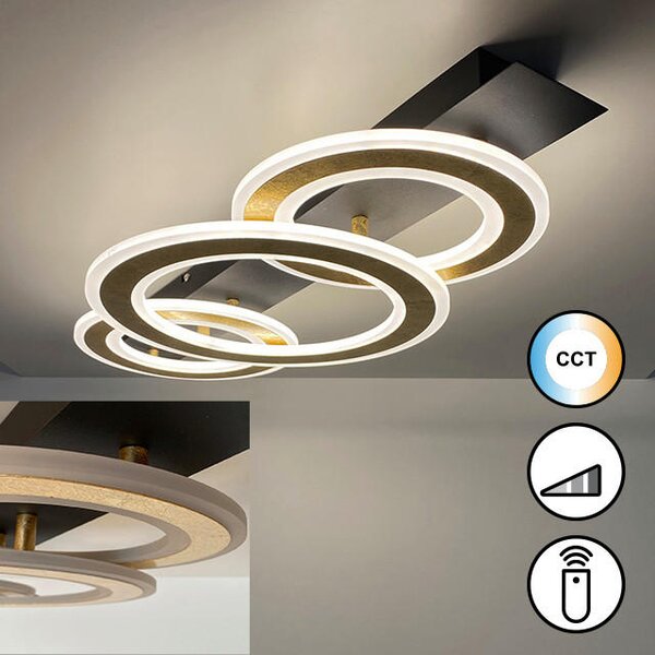 STROPNÉ LED SVIETIDLO, 76,5/36/5 cm - Interiérové svietidlá
