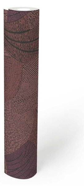 A.S. Création | Vliesová tapeta na stenu French Affair 39935-2 | 0,53 x 10,05 m | fialová, vínová, ružová