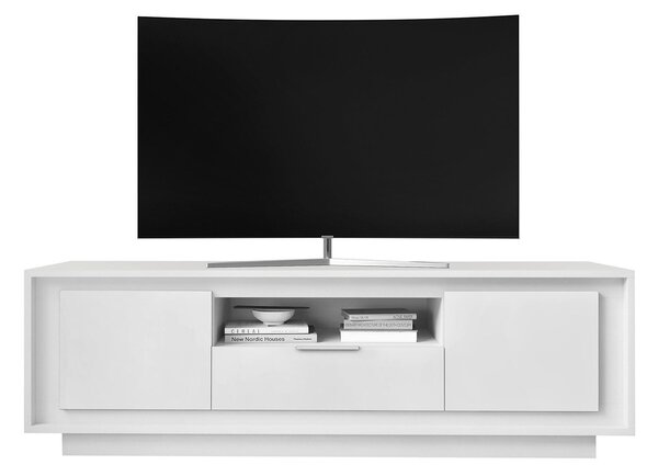SKRINKA POD TV, biela, 180/58/50 cm Carryhome - Online Only drobný nábytok, Online Only