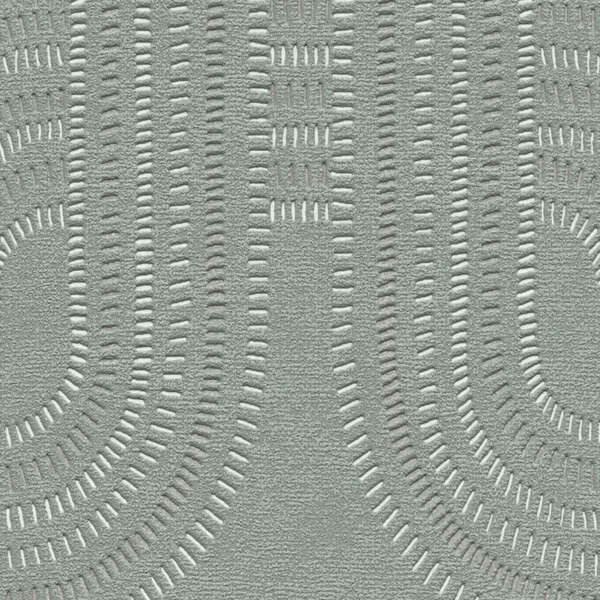 A.S. Création | Vliesová tapeta na stenu French Affair 39937-5 | 0,53 x 10,05 m | zelená, metalická