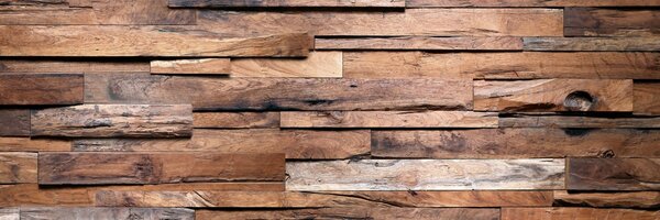 DIMEX | Plexisklo za kuchynskú linku PGT-18060-063 | 180 x 60 cm Drevený múr
