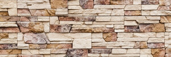 DIMEX | Plexisklo za kuchynskú linku PGT-18060-088 | 180 x 60 cm Kamenný múr