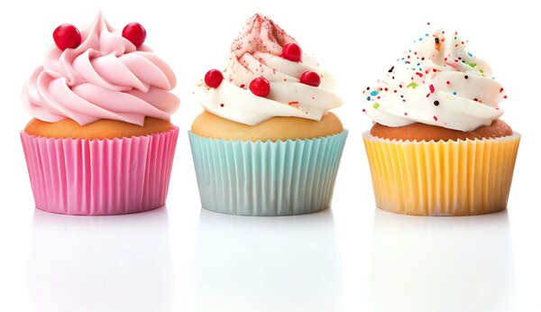 DIMEX | Plexisklo za kuchynskú linku PGT-08060-232 | 80 x 60 cm Cupcaky