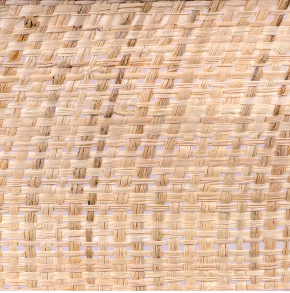Závesné svietidlo Rattan, 1x ratanové/čierne textilné tienidlo, (fi 45cm)