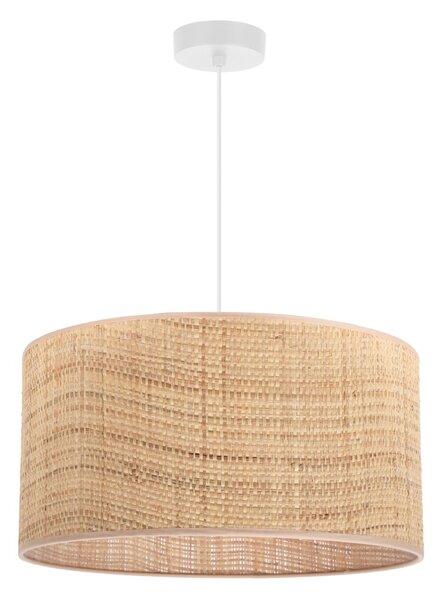 Závesné svietidlo Rattan, 1x ratanové tienidlo, (fi 40cm), w