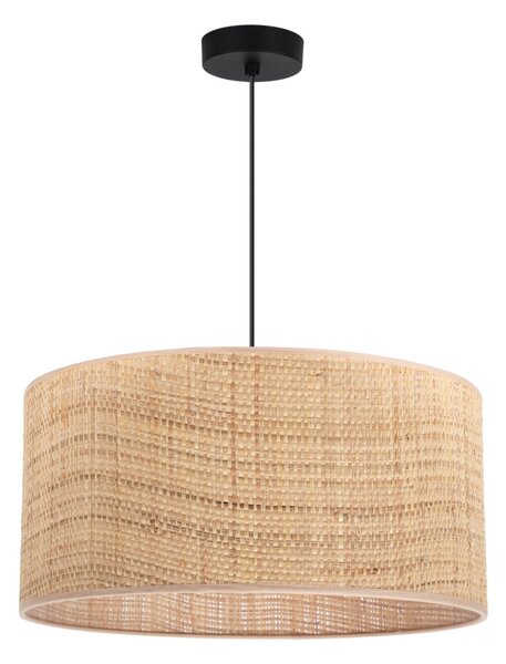 Závesné svietidlo Rattan, 1x ratanové tienidlo, (fi 45cm), b