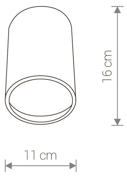 Vonkajšie stropné svietidlo Nowodvorski FOG 3403