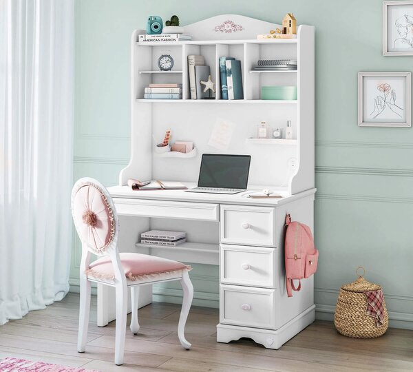 Cilek Písací stôl malý Rustic White