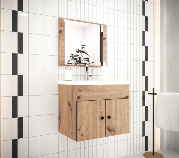 Kúpeľňový nábytok CATHIA - dub artisan