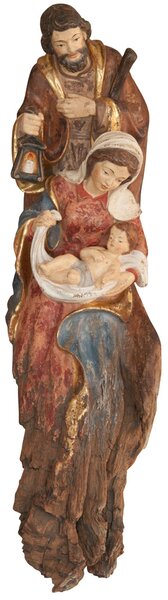 Koreňová socha svätej rodiny