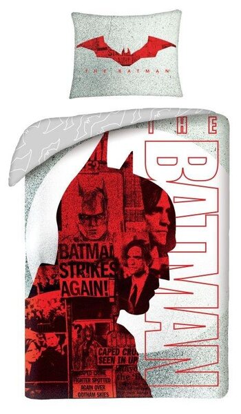HALANTEX Obliečky Batman silueta Bavlna, 140/200, 70/90 cm