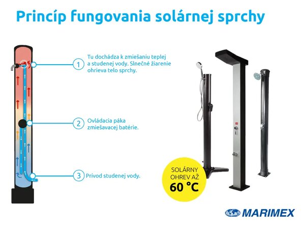 Marimex | Solárna sprcha DUO 40l | 10992147