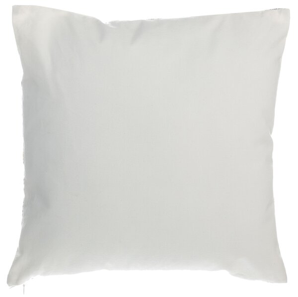Sada 2 dekoratívnych vankúšov bavlnená zlatá s čiernou so vzorom listu 45 x 45 cm fóliová potlač dekorácia