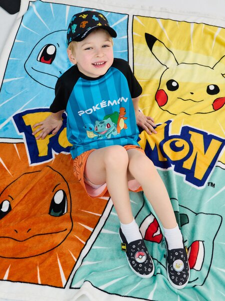 Sinsay - Detská deka Pokémon - viacfarebná