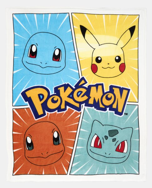 Sinsay - Detská deka Pokémon - viacfarebná
