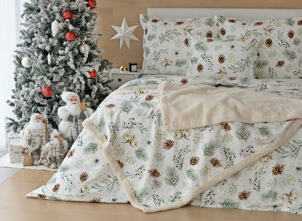 Obliečky Winter Flanel premium 1x 140/220, 1x 70/90