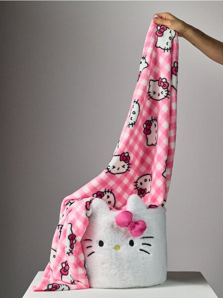 Sinsay - Detská deka Hello Kitty - ružová