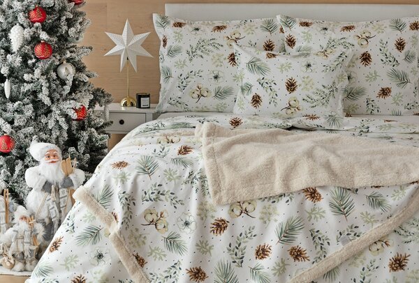 Obliečky Winter Flanel premium 1x 140/220, 1x 70/90